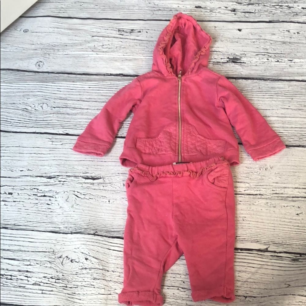 Mayoral sparkle two-piece sweatsuit 9 mo / 62 cm
